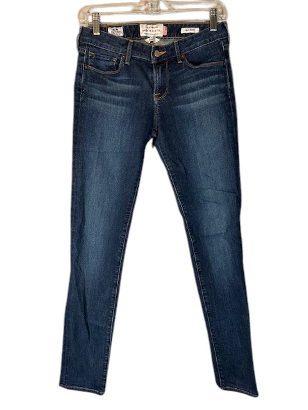 Lucky Brand Blue Lolita Skinny Ankle Casual White Oak Denim Jeans Women Sz 26